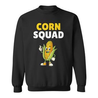 Corn Squad Corn Lover Humor Sweatshirt - Thegiftio UK
