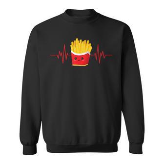 Costume Amusant De Frites Pour Amateurs De Frites Sweater e - Cadeauxyz