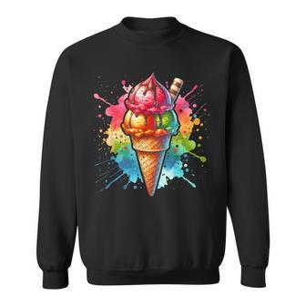 Costume De Glace À La Crème Glacée Dames Carnaval Glacée Sweater e - Cadeauxyz