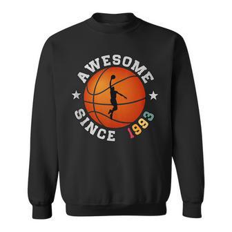 Cumpleaños Jugador De Baloncesto 33 Años Impresionante Desde 1993 In Mangas Camisa de entrenamiento - Regaloses