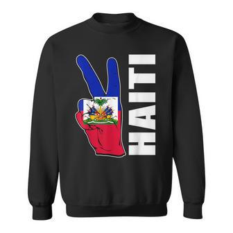 De La Bandera De Haití Con Texto En Inglés I Love Haiti Camisa de entrenamiento - Regaloses
