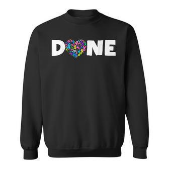 Der Letzte Tag Der Radiation Chemo Love Heart Istorbei Sweatshirt - Geschenkecke