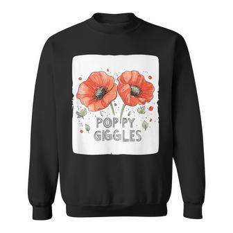 Disfraz De Amapolas Rojas Con Bonito Dicho Camisa de entrenamiento - Regaloses