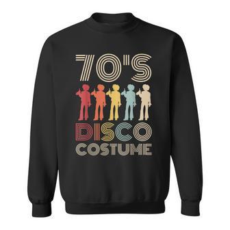 Disfraz De Discoteca De Los Años 70 Estilos De Los Años 70 Para Hombres Trajes De Fiesta Temáticos Camisa de entrenamiento - Regaloses