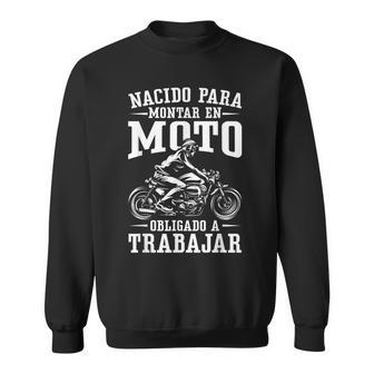 Divertido Motociclist Nacido Para Montar En Moto Motera Camisa de entrenamiento - Regaloses