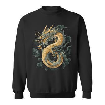 Dragon Ryujin Dragon Graphique Dragon Mythique Ryujin Dragon Sweater e - Cadeauxyz