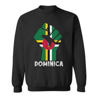 Drapeau De La Dominique Handfist Racines Dominicaines Fierté Dominicaine Sweater e - Cadeauxyz