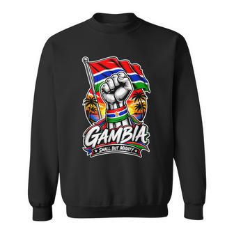 Drapeau Gambien Petit Mais Puissant De La Gambie Fierté Sweater e - Cadeauxyz