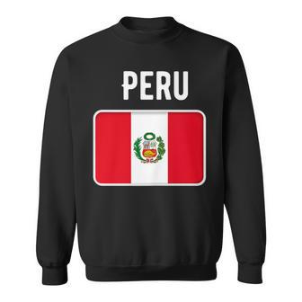 Drapeau Pérou Pérou Carte Pays Drapeau Sweater e - Cadeauxyz