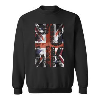 Drapeau Union Jack De La Musique Punk Britannique Sweater e - Cadeauxyz