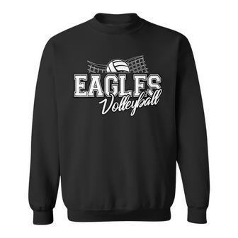 Eagles Volleyball Back To School Spirit Sweatshirt - Thegiftio UK