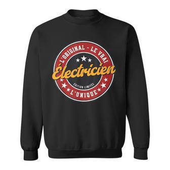 Électricien L'original Lerai L'unique Humour Électricien Sweater e - Cadeauxyz