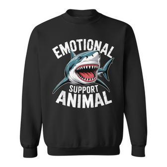 Emotional Support Animal Shark Sweatshirt - Thegiftio UK