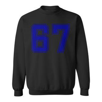Equipo De Fútbol Número 67 Equipo De Rugby Americano Numerado Camisa de entrenamiento - Regaloses