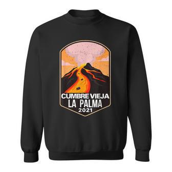 Erupción Delolcán La Palma Islas Canarias Cumbreieja Camisa de entrenamiento - Regaloses