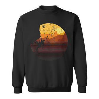 Escalada En Roca Montañas Hombres Escaladores In Mangas Camisa de entrenamiento - Regaloses