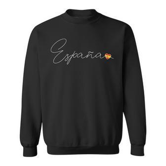 Españaimple Love Drapeau Espagne Cœurur Espagne Sweater e - Cadeauxyz