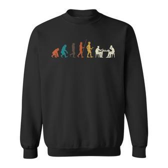 Évolution Jeu Deociété Retro Cadeau Échecs Sweater e - Cadeauxyz