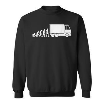 Evoluzione Camionista Camion Felpa - Novitaregali