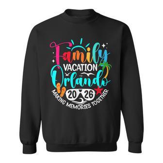 Family Vacation Orlando 2026 Beach Summer Vacation 2026 Sweatshirt - Monsterry