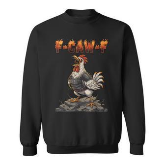 Fcawf Gallo Guerrero Divertido F-Caw-F Camisa de entrenamiento - Regaloses