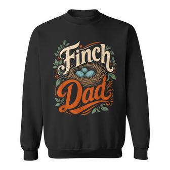 Finken Papa Zebrafinkenogelliebhaber Finkenvogel Finch Dad Sweatshirt - Geschenkecke