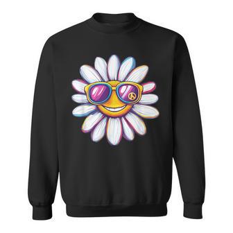 Fleur D'été Avec Des Nuances Audacieuses Pour Les Amateurs De Marguerites Sweater e - Cadeauxyz