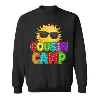 Cousin Camp 2026 Crew Summer Camping Family Vacation Sweatshirt - Thegiftio UK