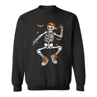 Halloween Skeleton Trump Halloween Costume Sweatshirt | Seseable UK