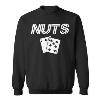 Poker Bluff Gamble Nuts Deuceeven 27 Sweater e - Cadeauxyz