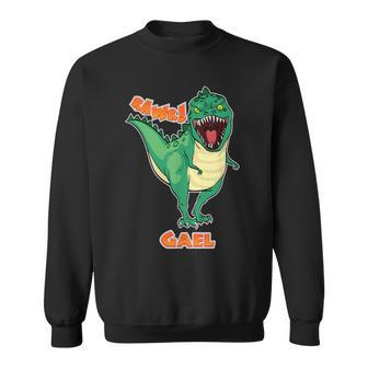 Gael Nom Personnalisé Dinosaure Rawr T-Rex Sweater e - Cadeauxyz