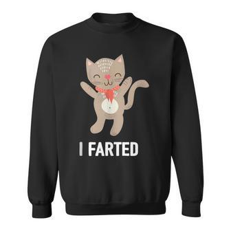 Gato Pedorro Regalo Para Chicas Y Chicos Me Tiré Un Pedo In Mangas Camisa de entrenamiento - Regaloses