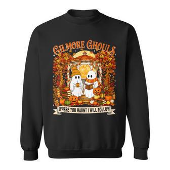Gilmore Ghouls Where You Haunt I Will Follow Ghost Halloween Sweatshirt - Thegiftio UK