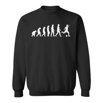 Giocatore Di Calcio Evoluzione Del Calcio Felpa - Novitaregali