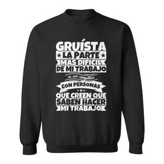 Gruísta Divertido La Parte Camisa de entrenamiento - Regaloses