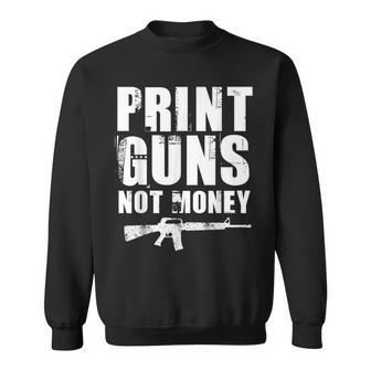 Print Guns Not Money Camisas Divertidas Para Hombre Camisa de entrenamiento - Regaloses