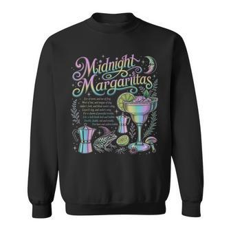Halloween Costume Night Witch Drinking Margaritas Cocktail Sweatshirt | Seseable UK
