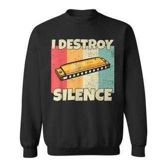 Harmonica Humoristique I Destroyilence Pour Harmonica Sweater e - Cadeauxyz