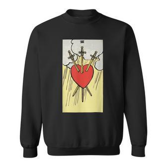 Heartbreakerwords Tarot Card Heart Menor Arcana Camisa de entrenamiento - Regaloses