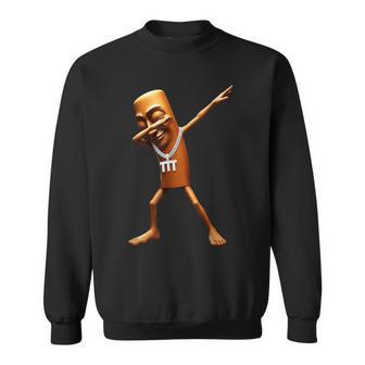 Hip Hop Style Meme Tung Sahur Rap Name Triple T Brainrot Dab Sweatshirt - Thegiftio UK