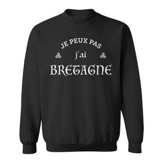 Humour Breton Je Peux Pas J'ai Bretagne Triskel Breizh Sweater e - Cadeauxyz