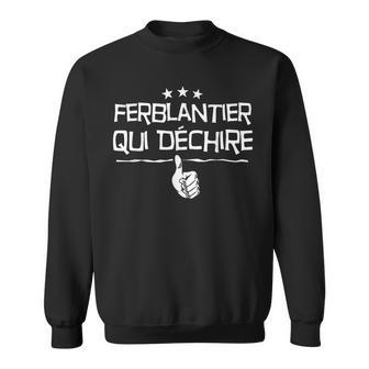 Humour Métier Cadeau Citations Pour Ferblantier Sweater e - Cadeauxyz