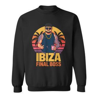 Ibiza Final Boss Meme Club Fiestaintage Camisa de entrenamiento - Regaloses