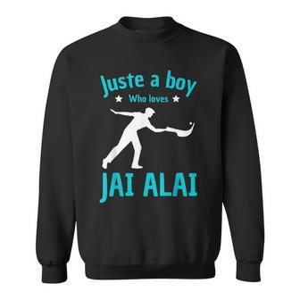 Jai Alai Jugador Chicos Fan Jai Alai Amante Cesta-Punta Bola Camisa de entrenamiento - Regaloses