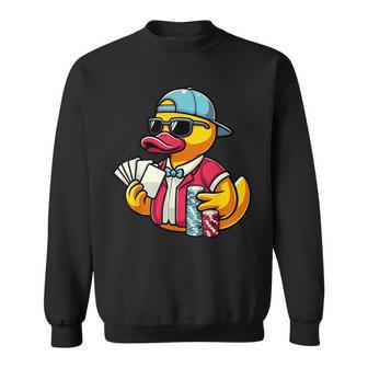 Jeu De Cartes De Jeu De Poker En Caoutchouc Canard Sweater e - Cadeauxyz