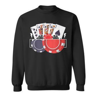 Jeu De Poker Droit Pour Joueur Sweater e - Cadeauxyz