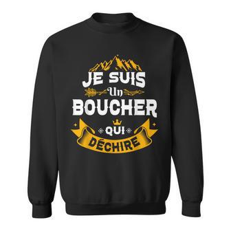 Jeuis Un Boucher Qui Déchire Idée Original Drôle Boucherie Sweater e - Cadeauxyz