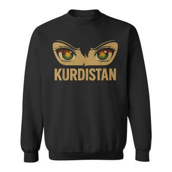 Kurdistan Eyes Arte De Identidad Kurdo Camisa de entrenamiento - Regaloses
