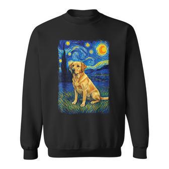 Labrador Starry Night Sweatshirt - Thegiftio UK