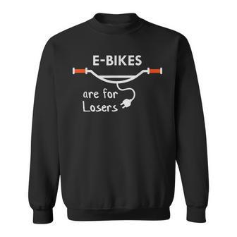 Las Bicicletas Eléctricason Para Perdedores Anti Bicicleta Eléctrica No A La Bicicleta Eléctrica Camisa de entrenamiento - Regaloses